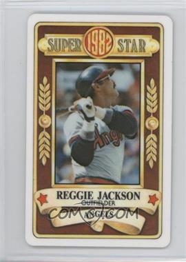 1982 Perma-Graphics/Topps Credit Cards - [Base] #150-SS8220 - Reggie Jackson [Noted]