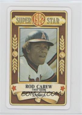 1982 Perma-Graphics/Topps Credit Cards - [Base] #150-SS8221 - Rod Carew