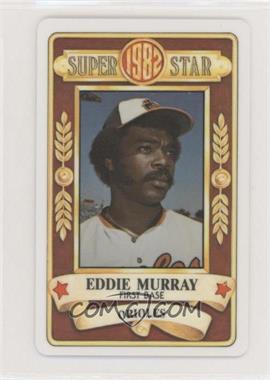 1982 Perma-Graphics/Topps Credit Cards - [Base] #150-SS8222 - Eddie Murray