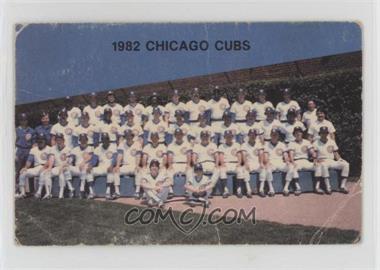 1982 Red Lobster Chicago Cubs - [Base] #_CHCU - Chicago Cubs Team [Poor to Fair]