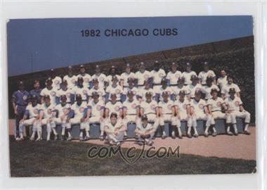 1982 Red Lobster Chicago Cubs - [Base] #_CHCU - Chicago Cubs Team [EX to NM]