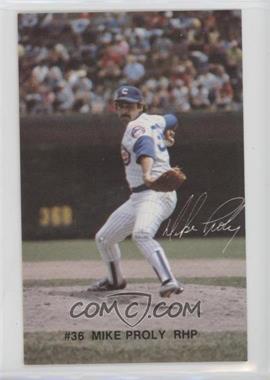 1982 Red Lobster Chicago Cubs - [Base] #36 - Mike Proly