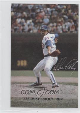 1982 Red Lobster Chicago Cubs - [Base] #36 - Mike Proly