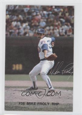 1982 Red Lobster Chicago Cubs - [Base] #36 - Mike Proly