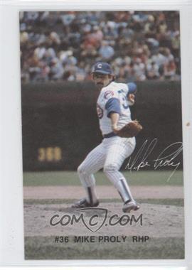 1982 Red Lobster Chicago Cubs - [Base] #36 - Mike Proly