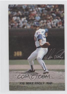 1982 Red Lobster Chicago Cubs - [Base] #36 - Mike Proly