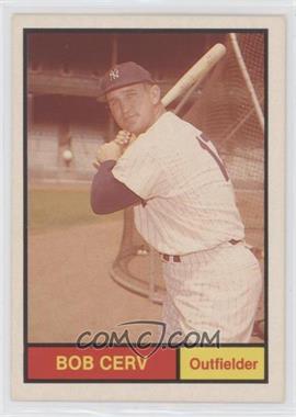 1982 Renata Galasso 1961 World Champions: New York Yankees - [Base] #7 - Bob Cerv