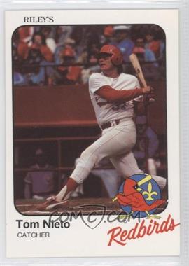 1982 Riley's Louisville Redbirds - [Base] #9 - Tom Nieto