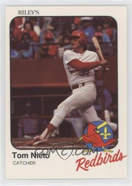 1982 Riley's Louisville Redbirds - [Base] #9 - Tom Nieto