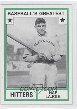 1982 TCMA Baseball's Greatest - Hitters - Tan Back #1982-24 - Nap Lajoie