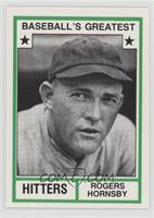 Rogers Hornsby (Has MLB Logo)