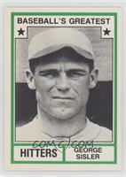 George Sisler (No MLB Logo)