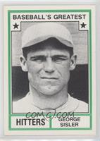 George Sisler (No MLB Logo)