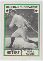 Earle Combs (No MLB Logo)