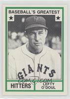 Lefty O'Doul (No MLB Logo)