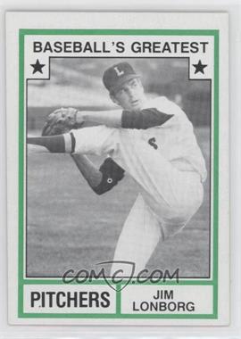 1982 TCMA Baseball's Greatest - Pitchers - Tan Back #1982-26 - Jim Lonborg