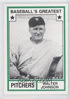 Walter Johnson (No MLB Logo)