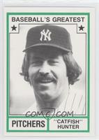 Catfish Hunter (Has MLB Logo)