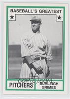 Burleigh Grimes (No MLB Logo)