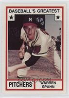 Warren Spahn (No MLB Logo)