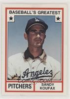 Sandy Koufax (No MLB Logol; Perforated)