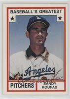 Sandy Koufax (Has MLB Logo)
