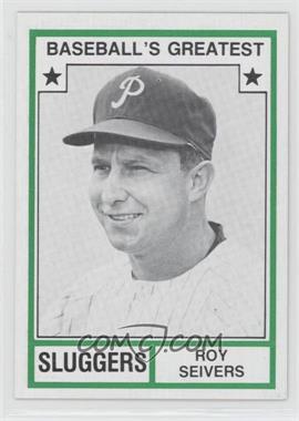 1982 TCMA Baseball's Greatest - Sluggers - Tan Back #1982-41 - Roy Sievers