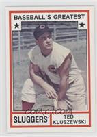 Ted Kluszewski (No MLB Logo)