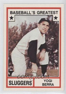 1982 TCMA Baseball's Greatest - Sluggers - White Back #1982-15.1 - Yogi Berra (No MLB Logo)