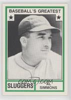 Al Simmons (No MLB Logo)