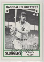 Chuck Klein (Has MLB Logo)