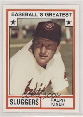 1982 TCMA Baseball's Greatest - Sluggers - White Back #1982-5.1 - Ralph Kiner (No MLB Logo)