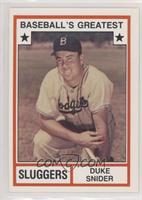 Duke Snider (No MLB Logo)