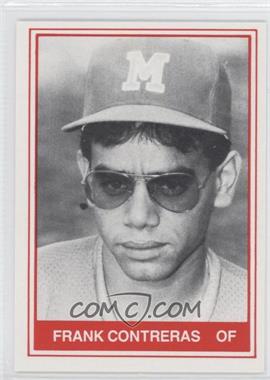 1982 TCMA Minor League - [Base] #1087 - Frank Contreras