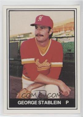 1982 TCMA Minor League - [Base] #325 - George Stablein