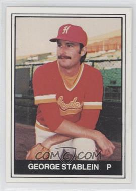 1982 TCMA Minor League - [Base] #325 - George Stablein