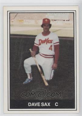 1982 TCMA Minor League - [Base] #348 - Dave Sax
