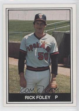 1982 TCMA Minor League - [Base] #435 - Rickey Foley