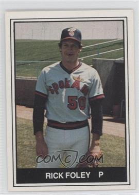 1982 TCMA Minor League - [Base] #435 - Rickey Foley