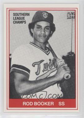 1982 TCMA Minor League - [Base] #582 - Rod Booker