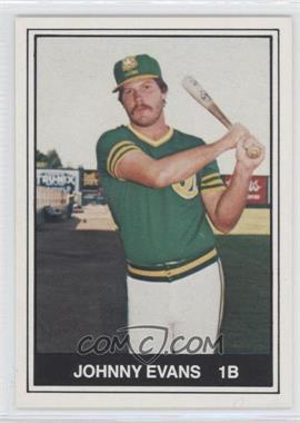 1982 TCMA Minor League - [Base] #861 - Johnny Evans