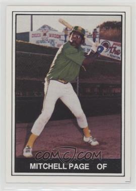 1982 TCMA Minor League - [Base] #881 - Mitchell Page