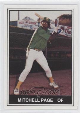 1982 TCMA Minor League - [Base] #881 - Mitchell Page