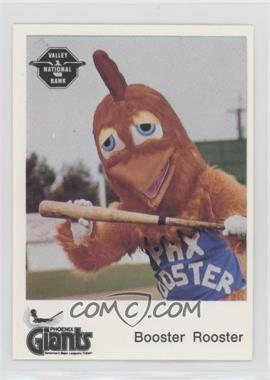 1982 The Dugout Phoenix Giants - [Base] #25 - Booster Rooster