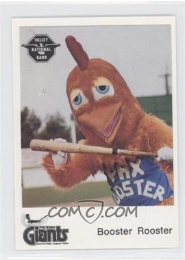 1982 The Dugout Phoenix Giants - [Base] #25 - Booster Rooster