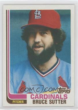 1982 Topps - [Base] - Blackless #260 - Bruce Sutter