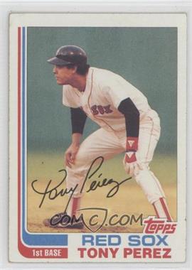 1982 Topps - [Base] - Blank Back #_TOPE - Tony Perez