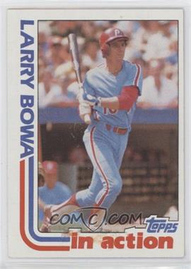 1982 Topps - [Base] - Wrong Back #_LBMS.wb - Larry Bowa (Mike Squires back) [EX to NM]