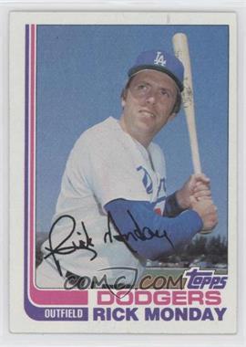 1982 Topps - [Base] - Wrong Back #_RMGC.wb - Rick Monday (George Cappuzzello Back)