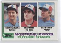 Future Stars - Terry Francona, Brad Mills, Bryn Smith